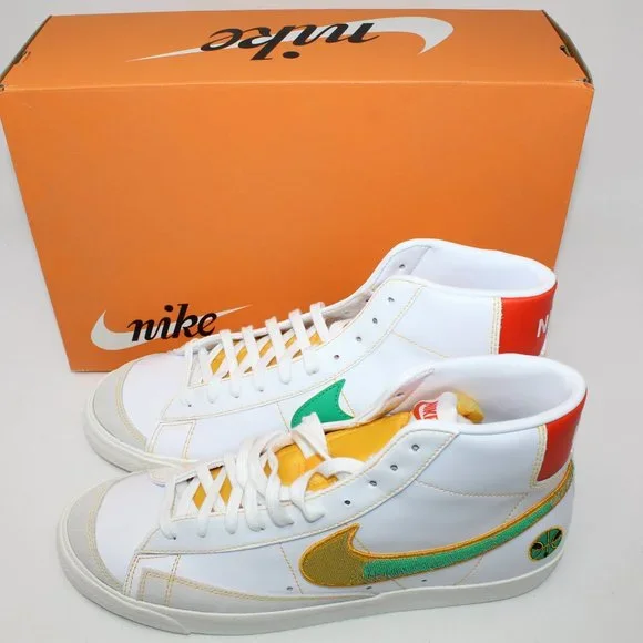 Nike Raygun Blazer Mid ' 77 VNTG Men's 13 BRAND NEW DD9239-100 Sneakers Shoes - Picture 2 of 10